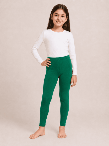 Green Color Family (1-12 Years Girls Tights)