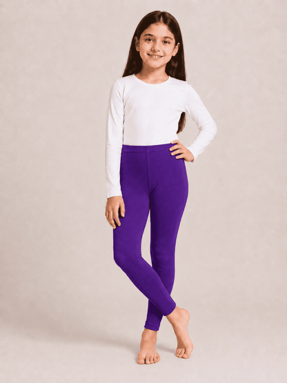 Purple Color Family (1-12 Years Girls Tights)