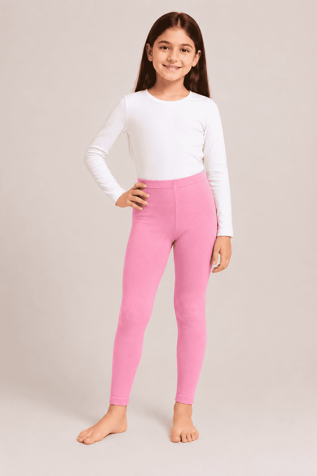 Pink Color Family (1-12 Years Girls Tights)