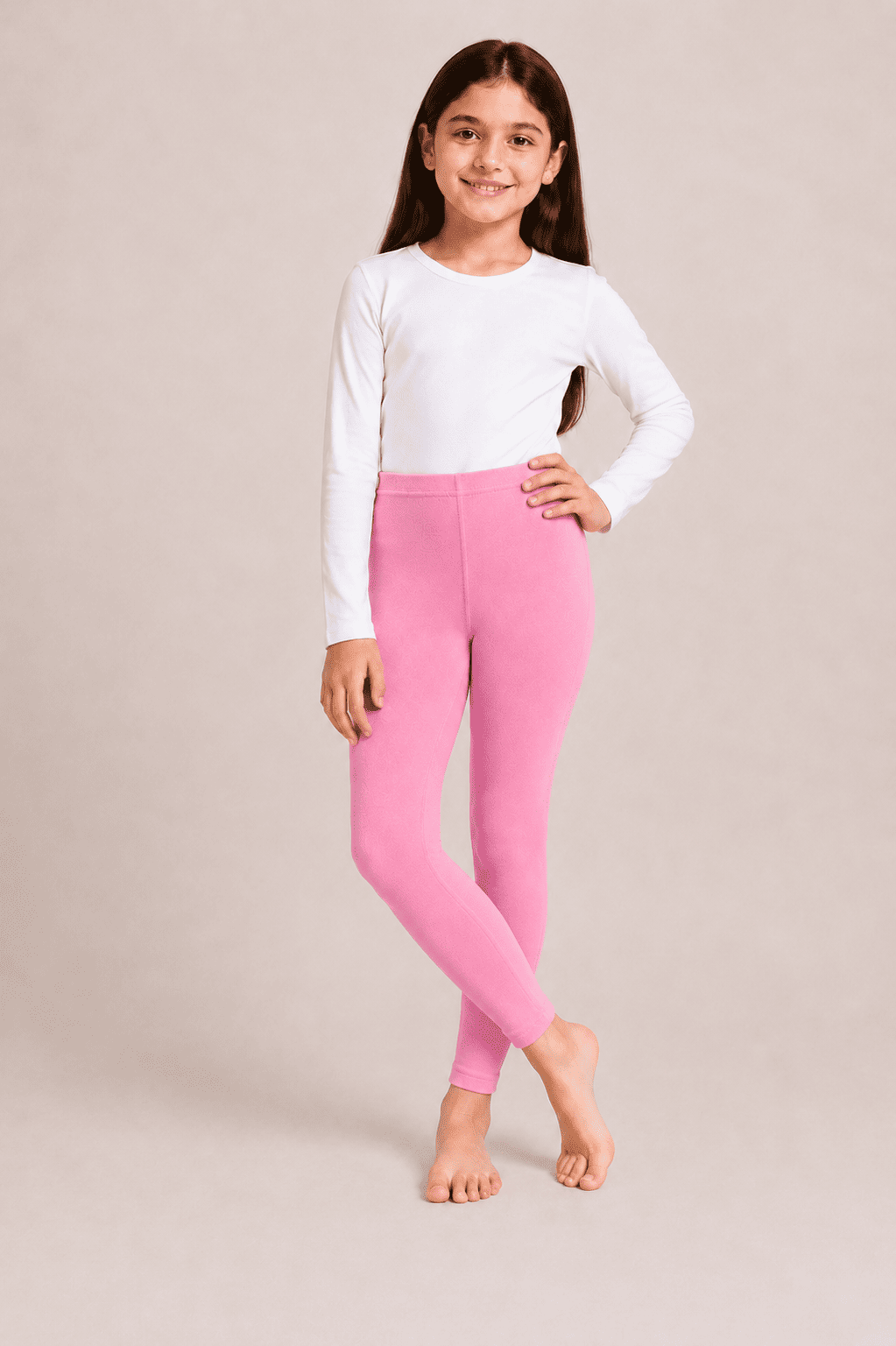 Pink Color Family (1-12 Years Girls Tights)