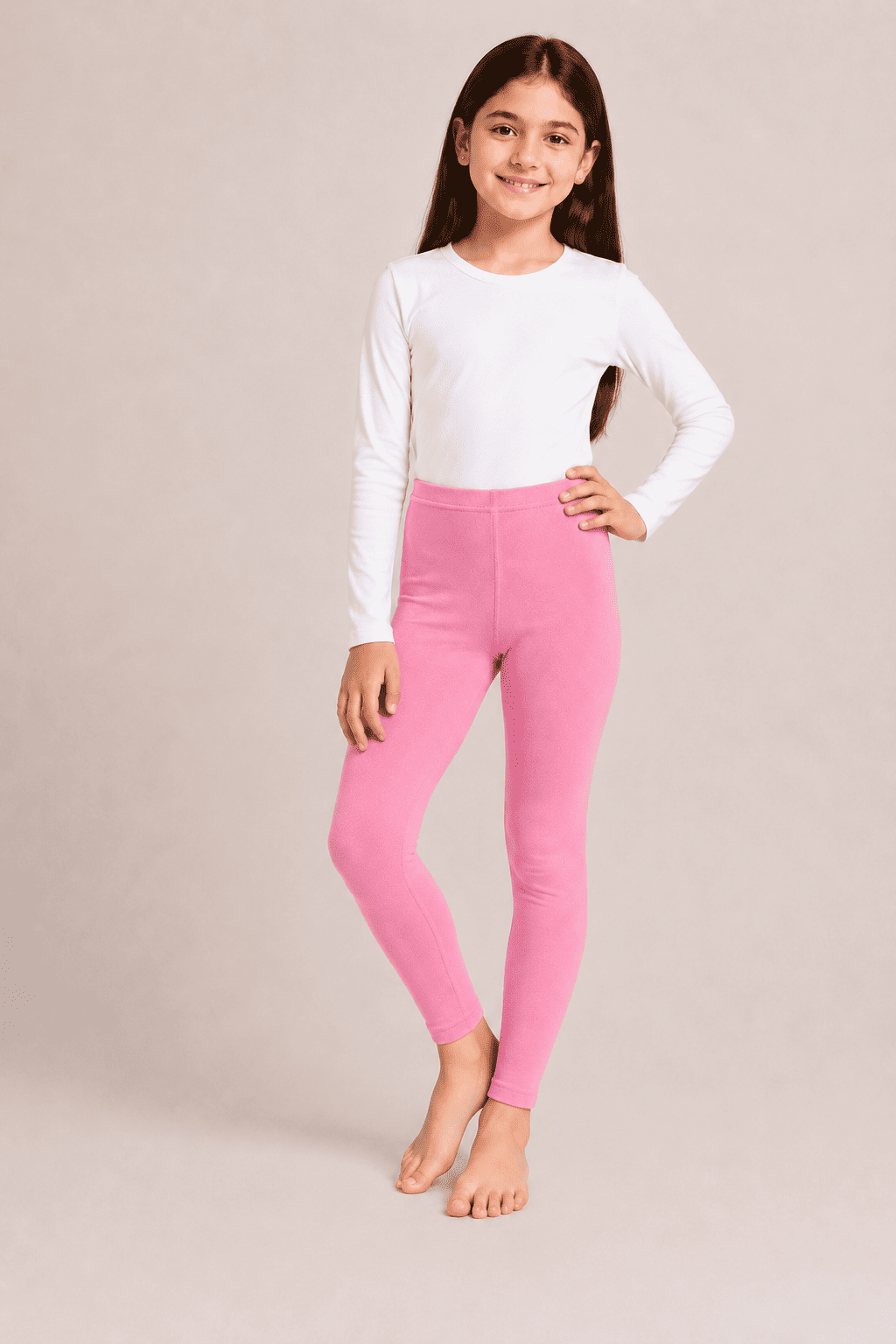 Pink Color Family (1-12 Years Girls Tights)