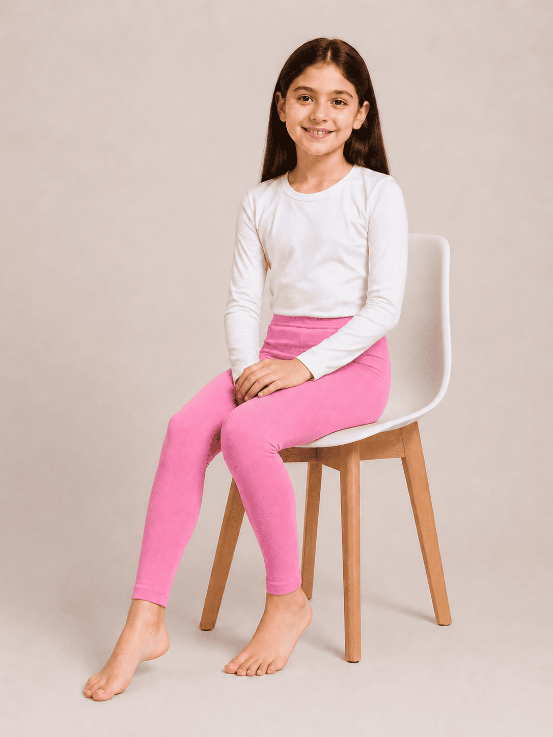 Pink Color Family (1-12 Years Girls Tights)
